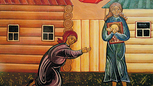 Икона "Стояние Зои". Все изображения взяты из открытых источников и принадлежат их авторам