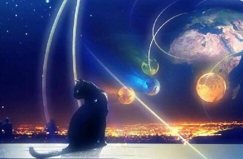 Картинка в общем доступе в интернете.   Здесь ее  авторская интерпретация в контексте статьи: "Кот  на мели в ожидании налима или линя..."