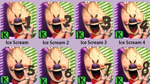 Ice Scream,Ice Scream 2,Ice Scream 3,Ice Scream 4,Ice Scream 5,Ice Scream 6,Ice  Scream 7, Ador Player