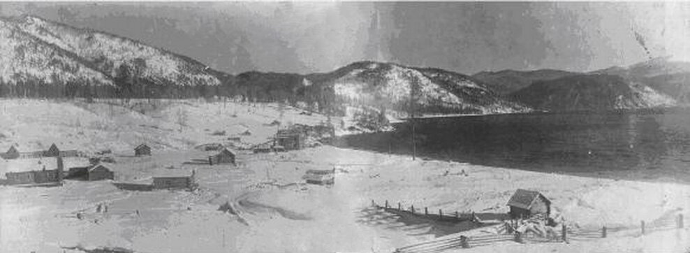 Пос. Яйлю, 1936 г. Фото из архива А.А. Гладкова.