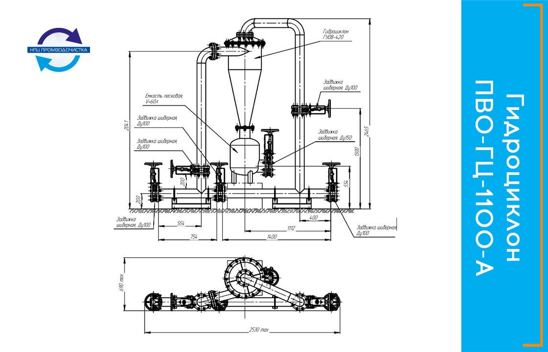 Гидроциклон – лучший выбор для очистки воды с содержанием большого  количества тяжелых взвесей | НПЦ ПромВодОчистка | Дзен
