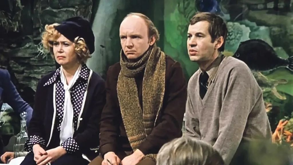 Кадр из фильма "Гараж", 1979 год. Режиссёр: Эльдар Рязанов