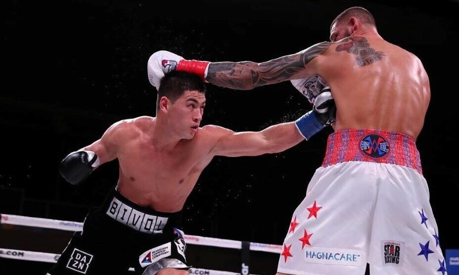    Дмитрий Бивол в очередной раз защитил титул чемпиона мира. Фото: Личная страница Дмитрия Бивола в соцсетях