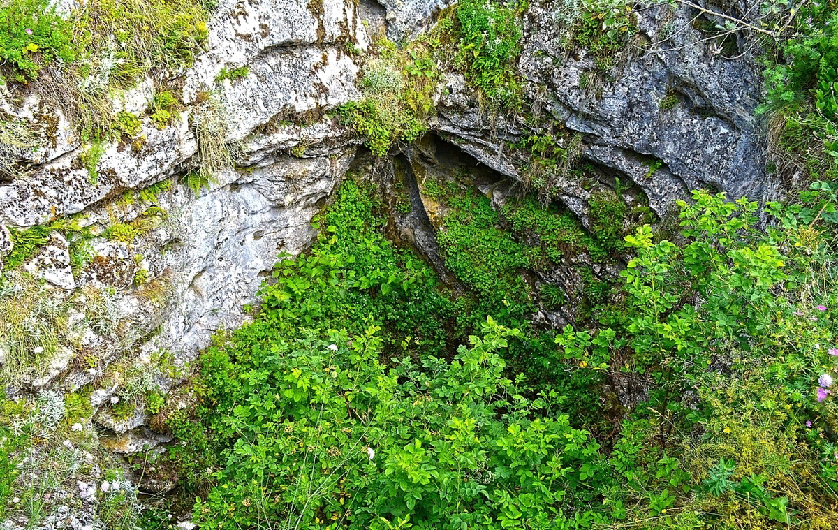 Вот он – легендарный колодец-хосар, в который упал усталый Баир. Фото 2017 г.