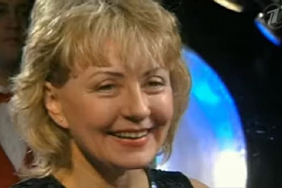     Такой Валентину Голубеву помнят зрители в "Что? Где? Когда?" в конце 90-х прошлого века. Скрин видео