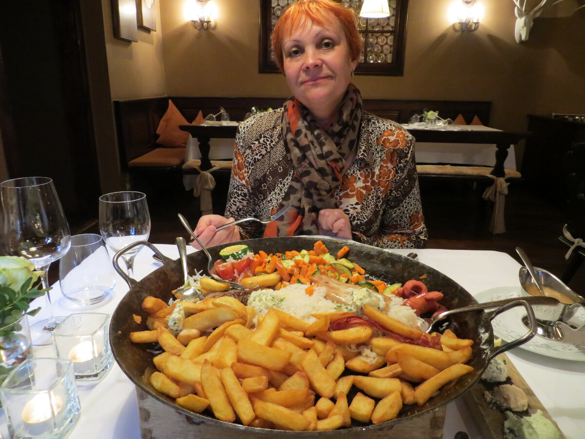 Ресторан Святого Петра Стифтскеллера в Зальбурге, Австрия. Фото: Надежда Мартынова.