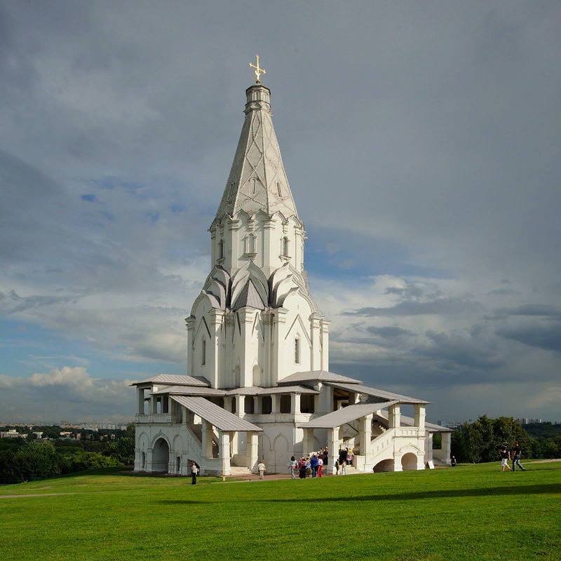 Храм в коломенском фото