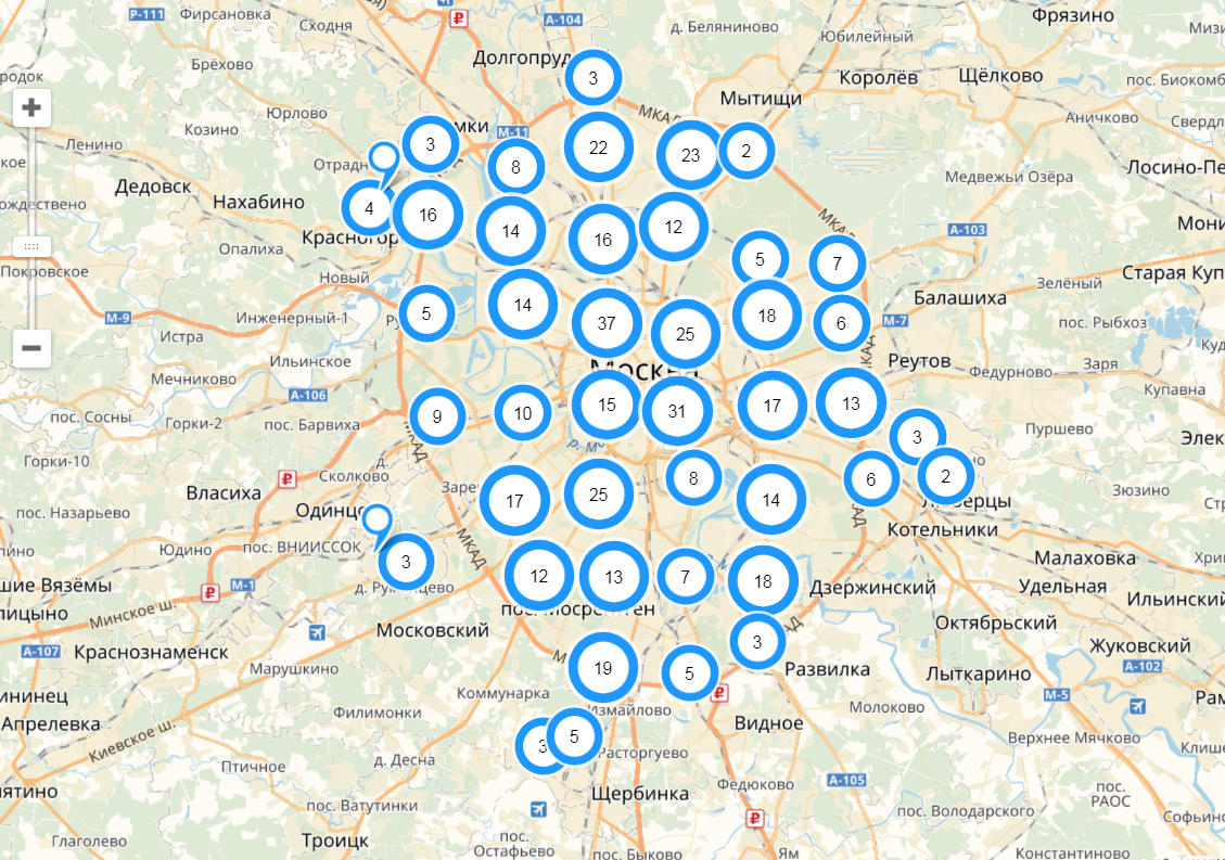 Количество пунктов. Пункт выдачи Москва. Озон на карте пункты выдачи. Пункты выдачи на карте. Пункты самовывоза Озон в Москве.