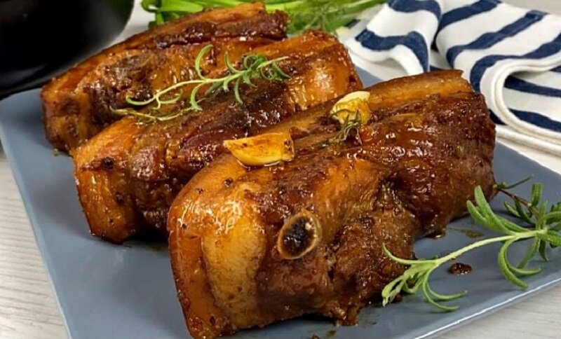 Готовим вкусную нарезку из грудинки по немецкому рецепту 
