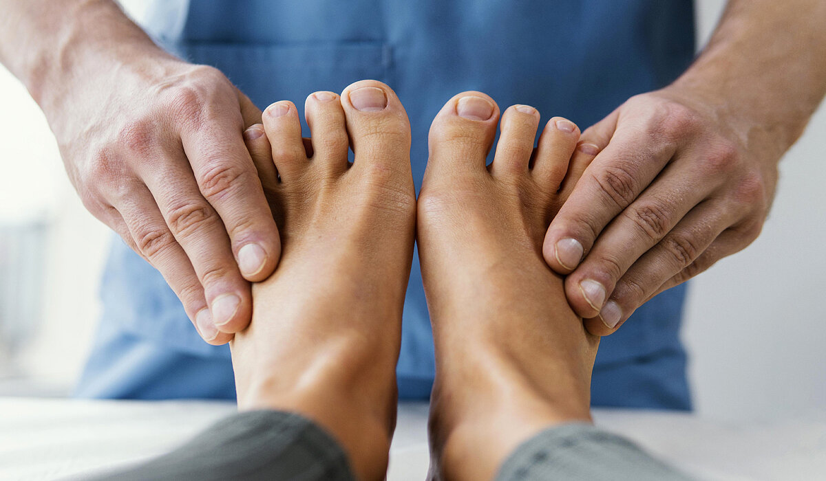 Онемение пальцев ног при сахарном диабете