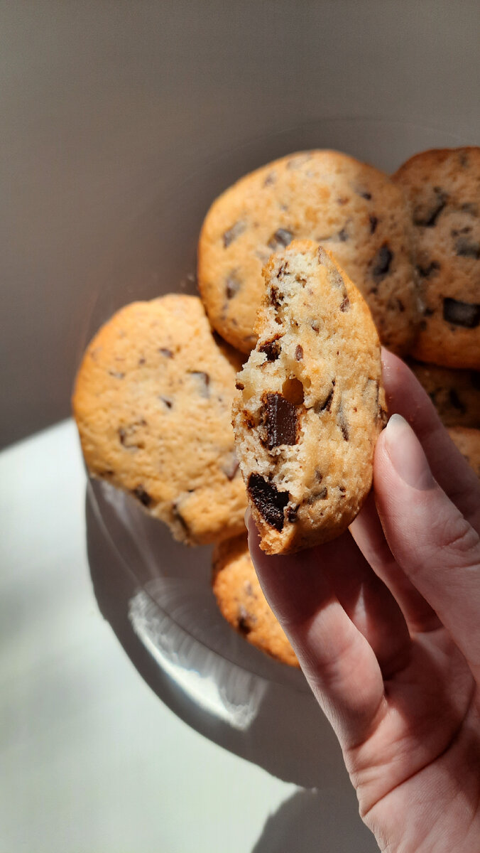 Американское печенье с шоколадной крошкой 🍪 | Сласти от Настасьи 🍭 | Дзен