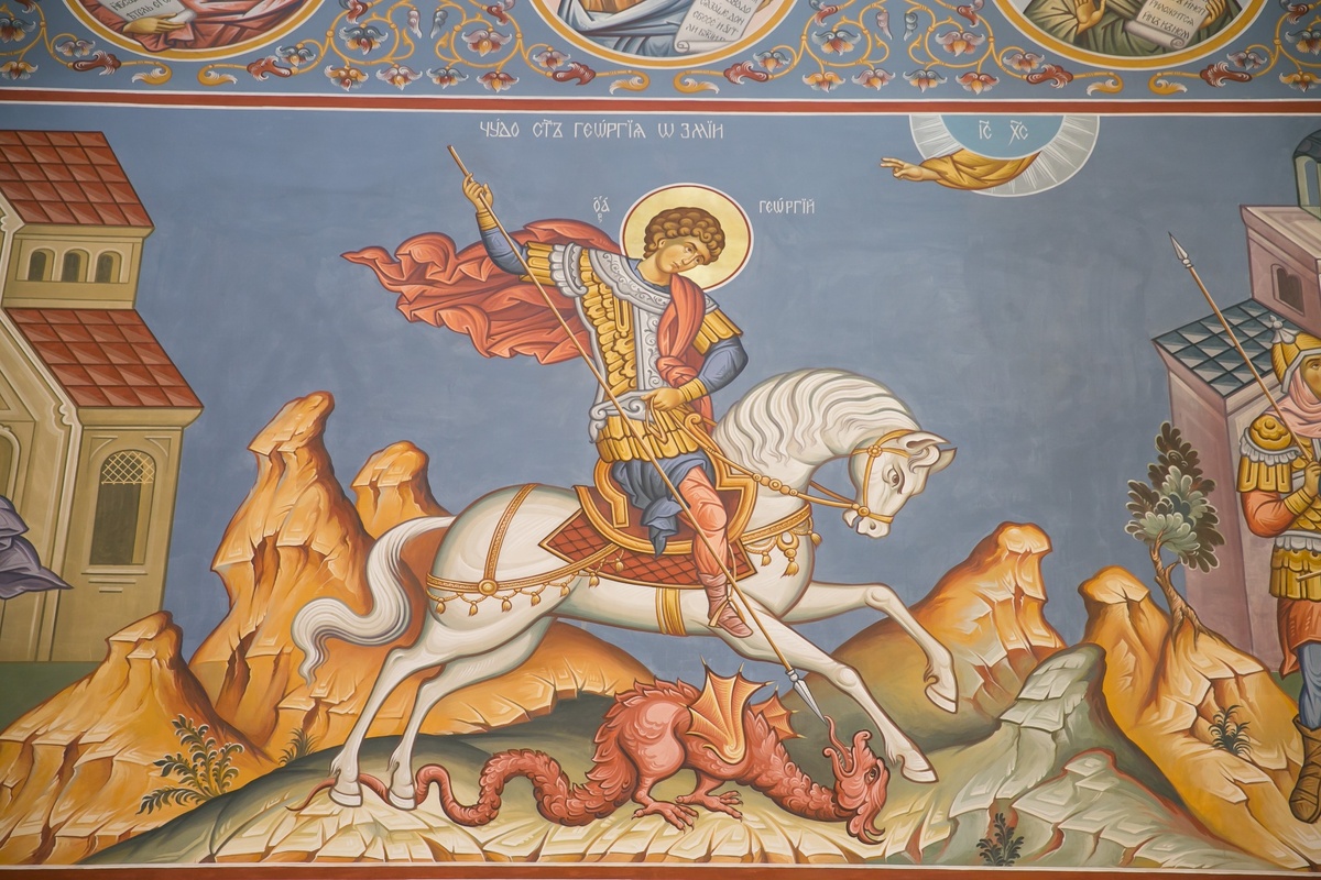 Великомученик Георгий Победоносец.