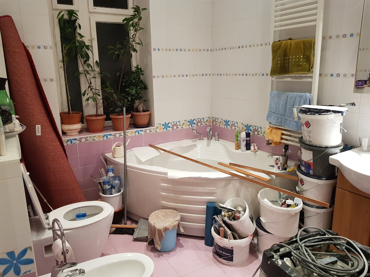 Идет четвертая неделя ремонта. Мюнхен