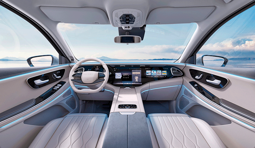 exeed vx 2023 рестайлинг салон