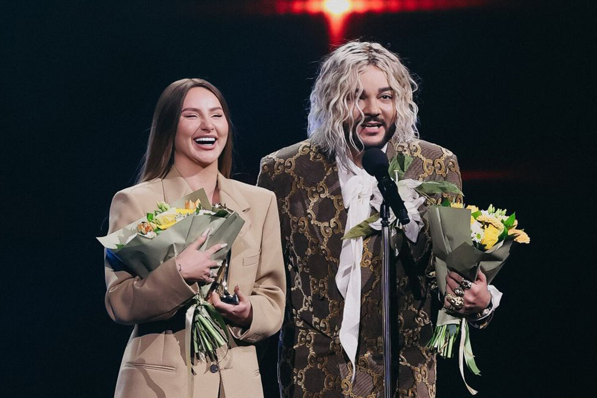 АННЕ АСТИ И ФИЛИПП КИРКОРОВ НА ТОЖЕСТВЕННОЙ ЦЕРЕМОНИИ...