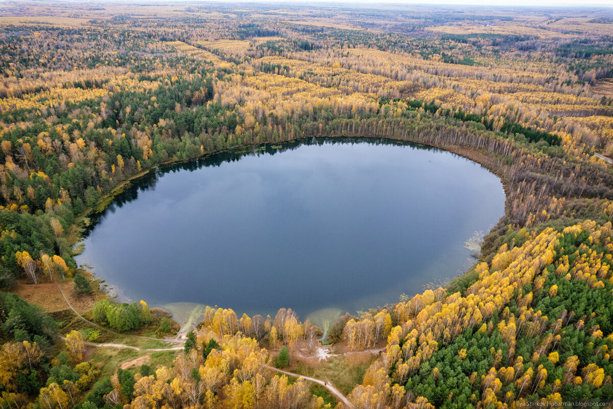 озеро круглое дзержинск