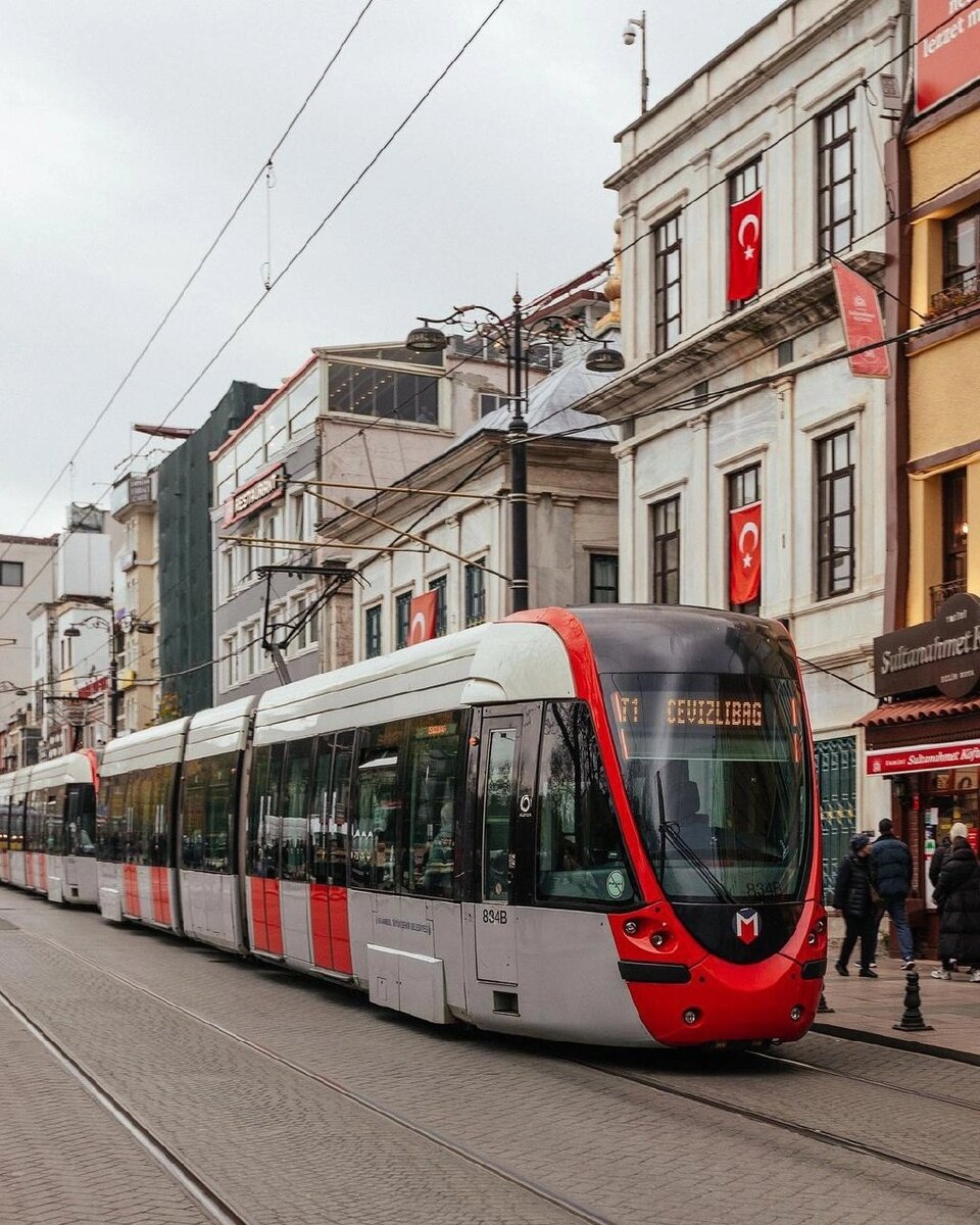 Трамвай в Стамбуле 