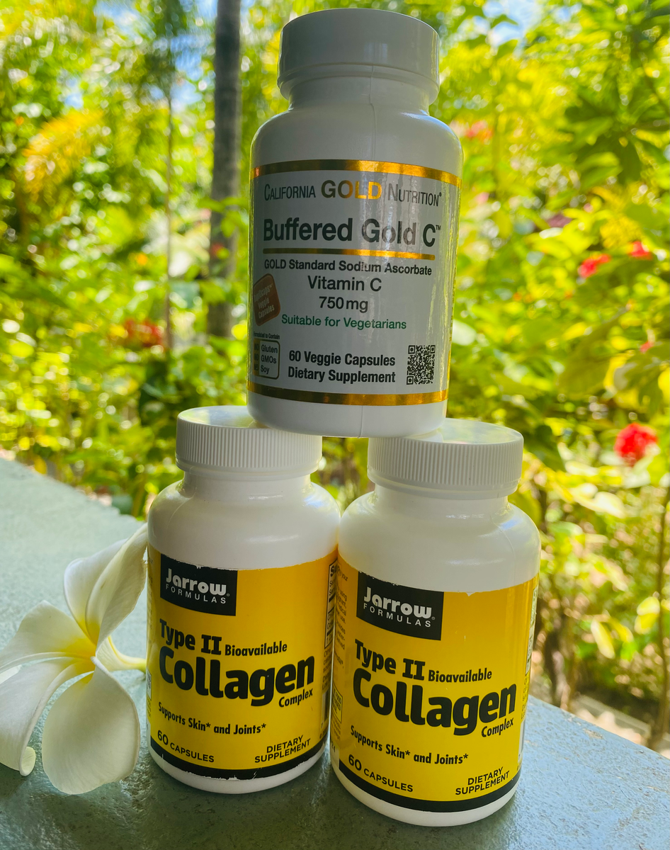 Коллаген II типа, который принимаю я сейчас вместе с витамином С