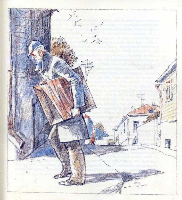 Иллюстрация Владимира Гальдяева. Фото взято из открытых источников в сет Интернет.