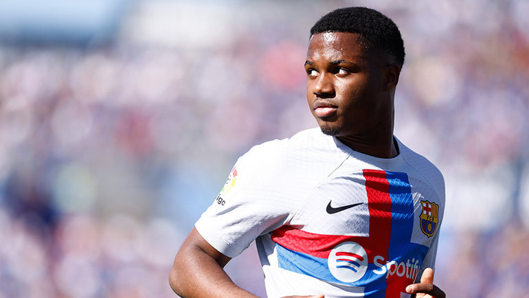    Ансу Фати. Global Look Press