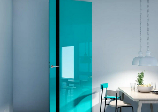 Глянцевая дверь как часть интерьера | ДвериЛаб - входные и межкомнатные ...