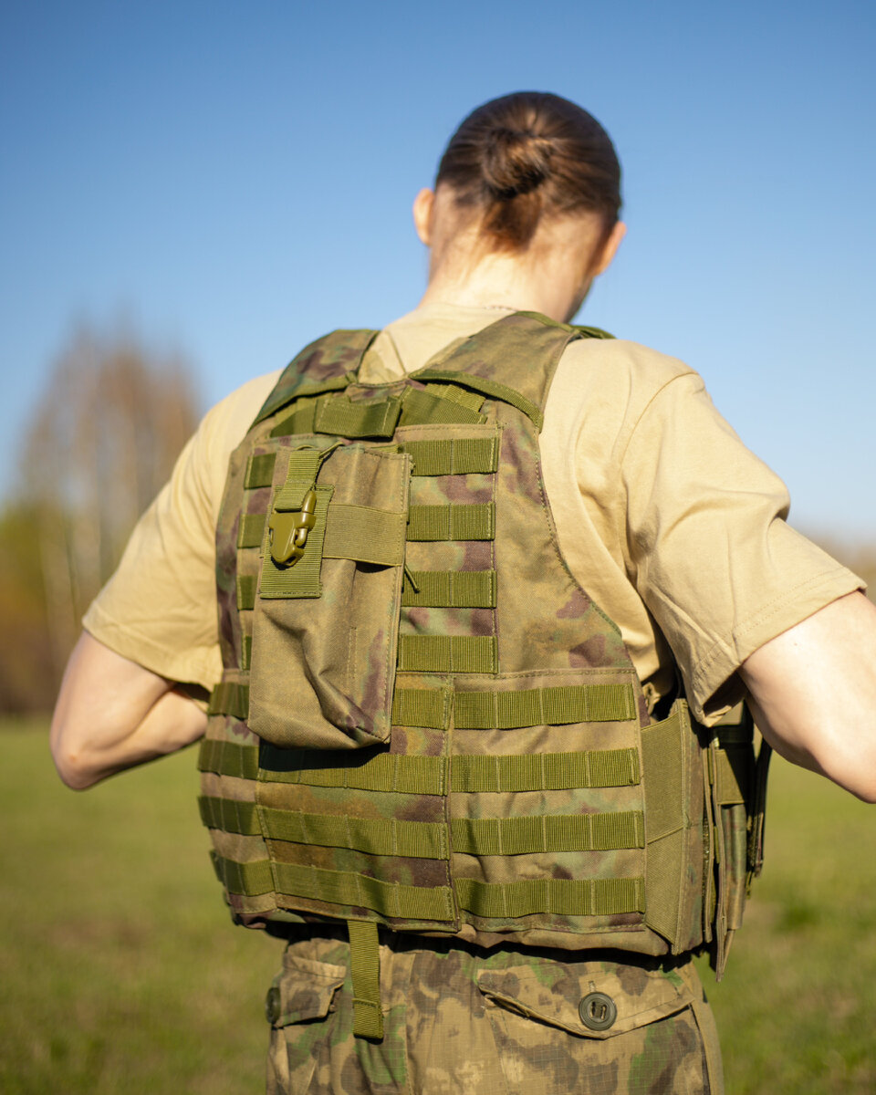 Разгрузочный жилет CIRAS Molle Мох