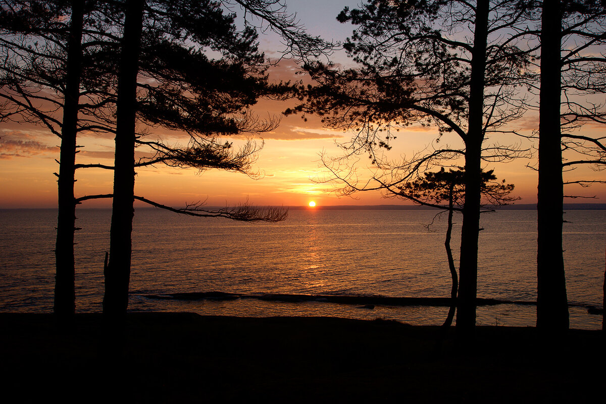 Восход на Кий-острове. Фото автора.