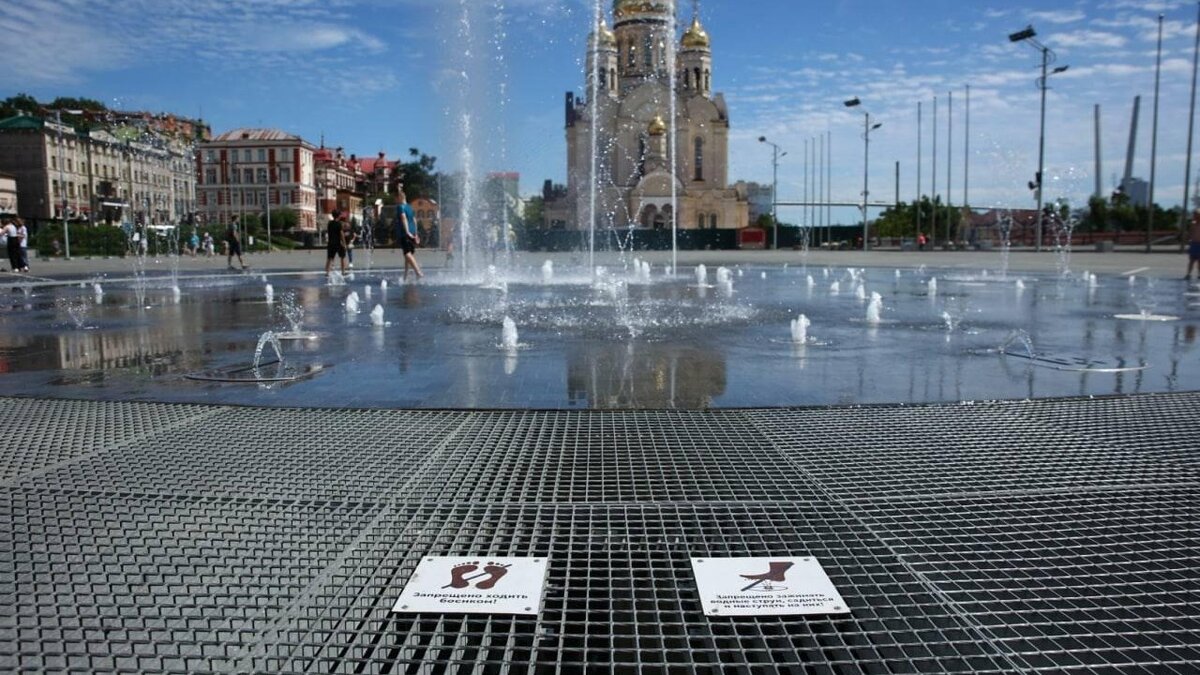 Детский режим: сухой фонтан изменит режим работы в центре Владивостока |  Восток-Медиа | Дзен