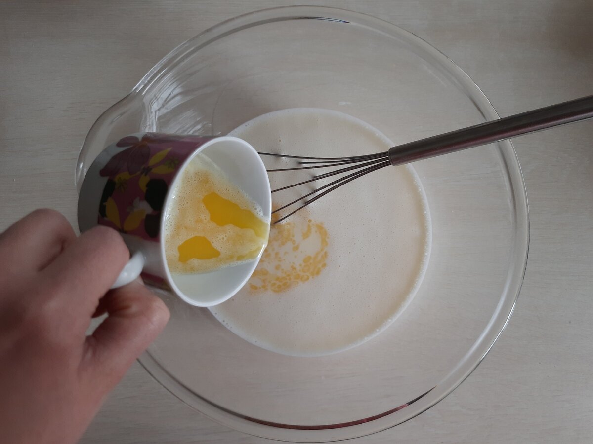 растопленное сливочное масло