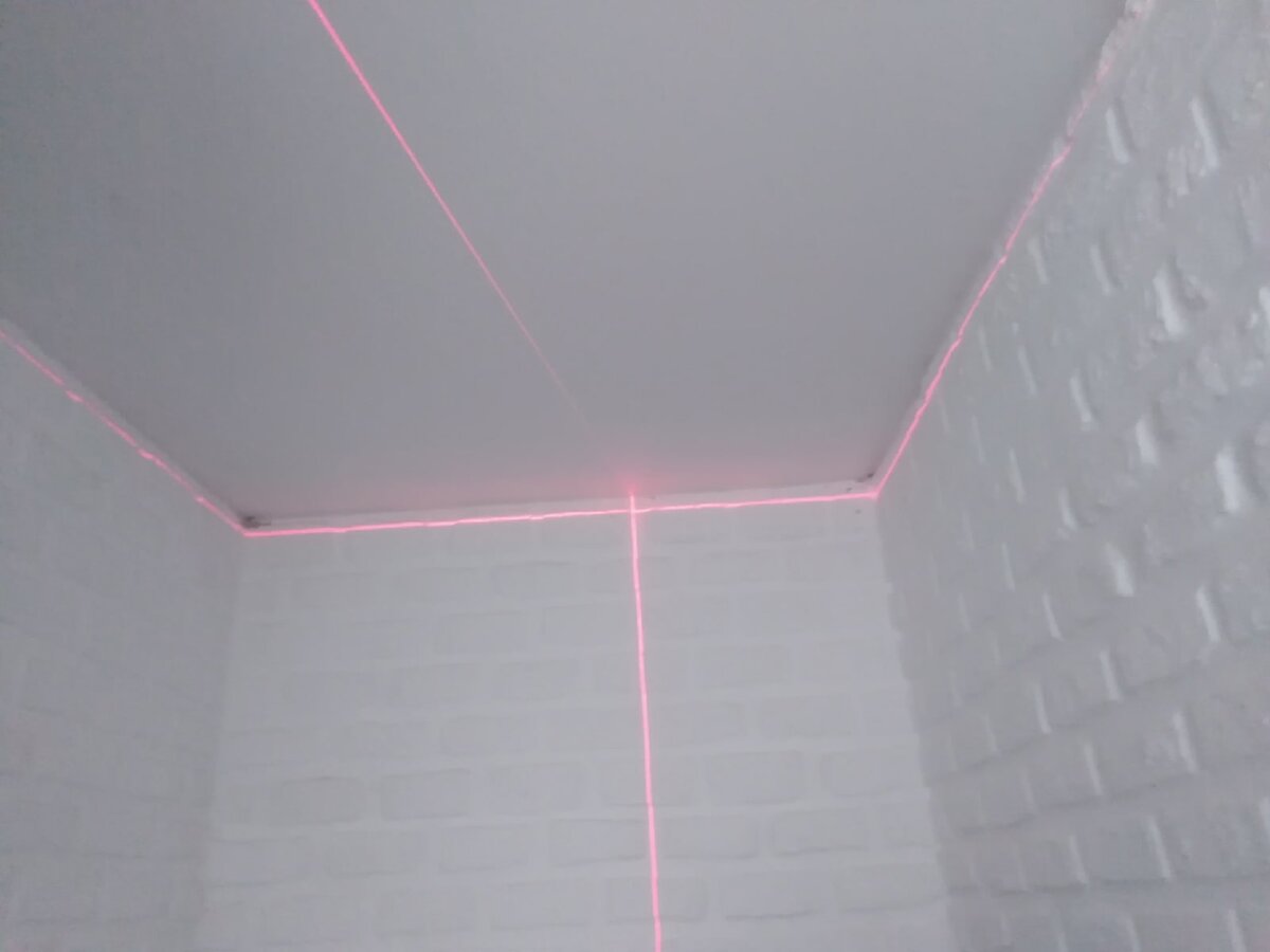 разметка потолка