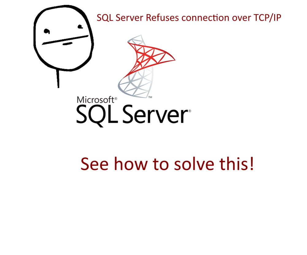 Почему не работает соединение с SQL Server (MSSQL) через tcp | Wissance |  Дзен