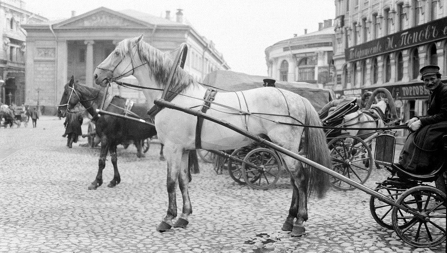 Вези меня извозчик по гулкой мостовой. Извозчики 19 века Москва. Дрожки 19 век. Московская биржа извозчиков 1923. Лошади 19 век Россия.