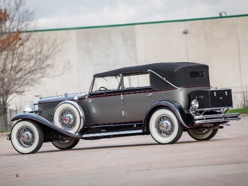 Duesenberg Model J сзади. Источник фото: automotive-heritage.ru