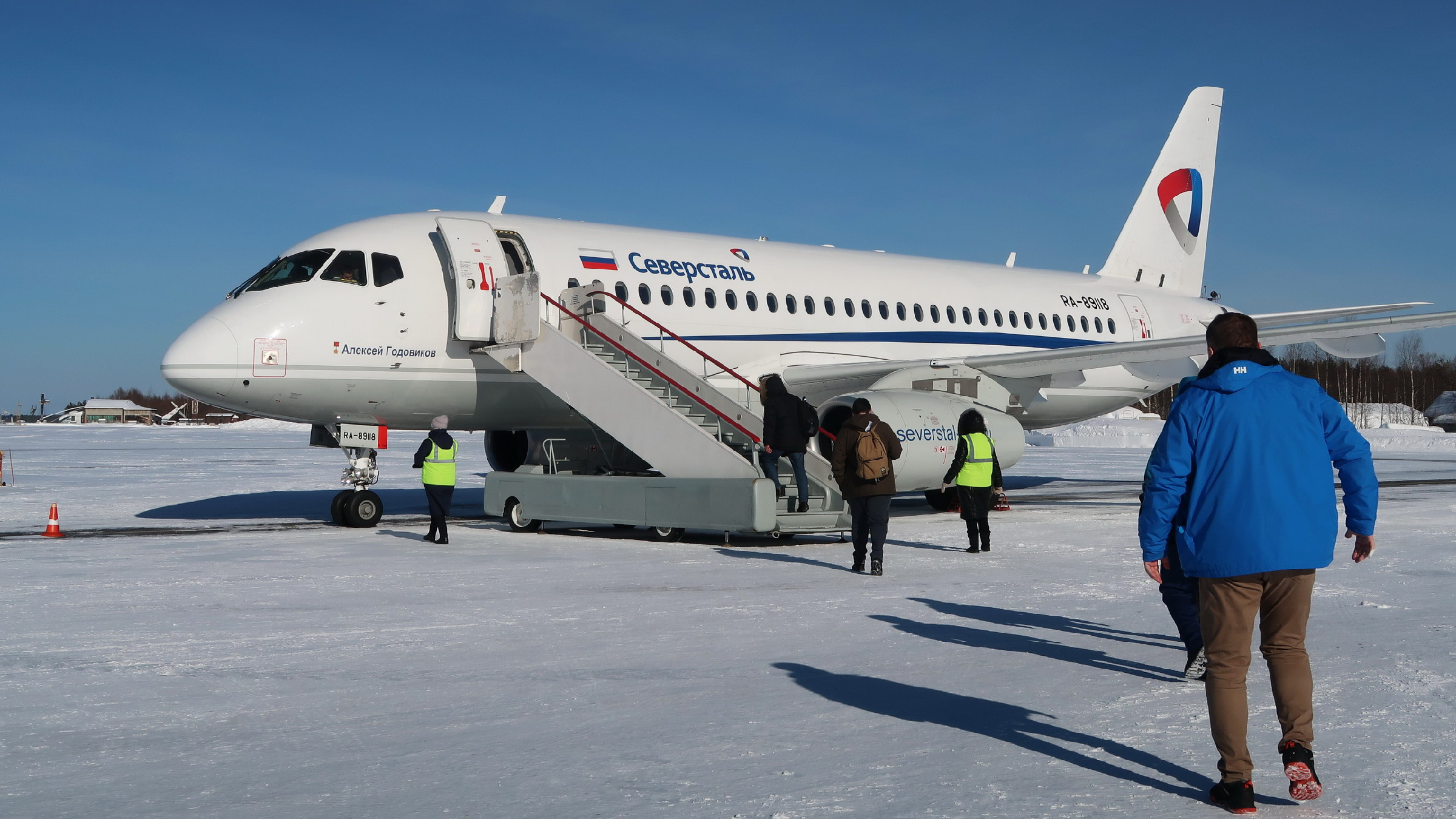 Superjet 100 а/к Северсталь | Рейс Ухта - Санкт-Петербург | polet | Дзен