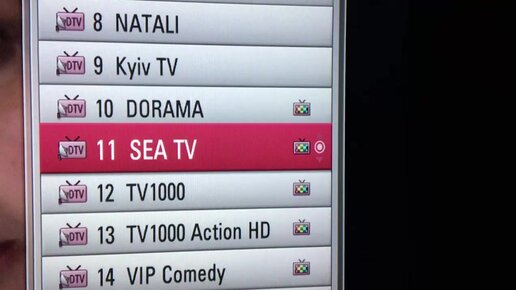 Настройка каналов на телевизоре LG со встроенным тюнером спутникового ...