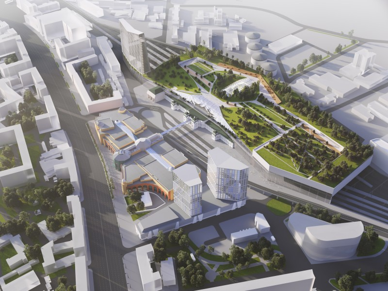 Проект реконструкции Курского вокзала в Москве