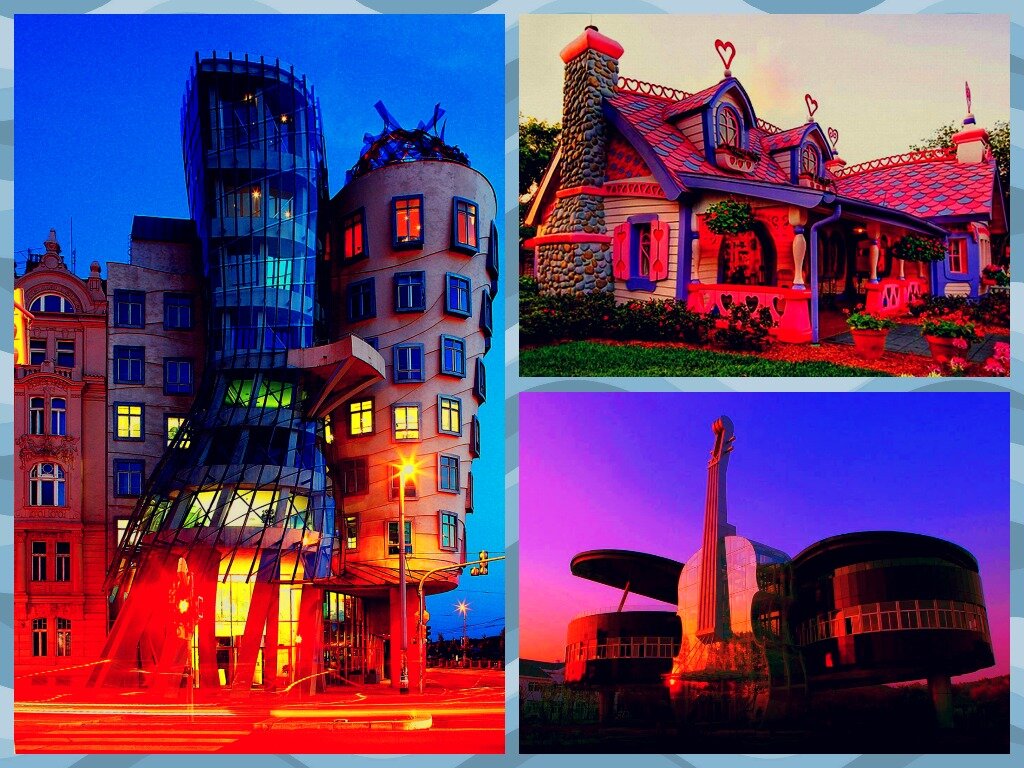Красивые и необычные мировые шедевры архитектуры.
