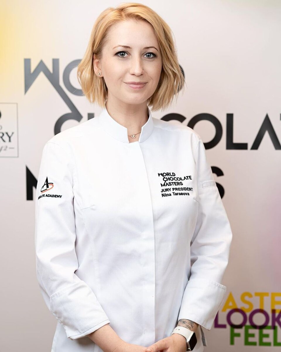 Нина Тарасова в роли жюри на World Chocolate Masters 2021