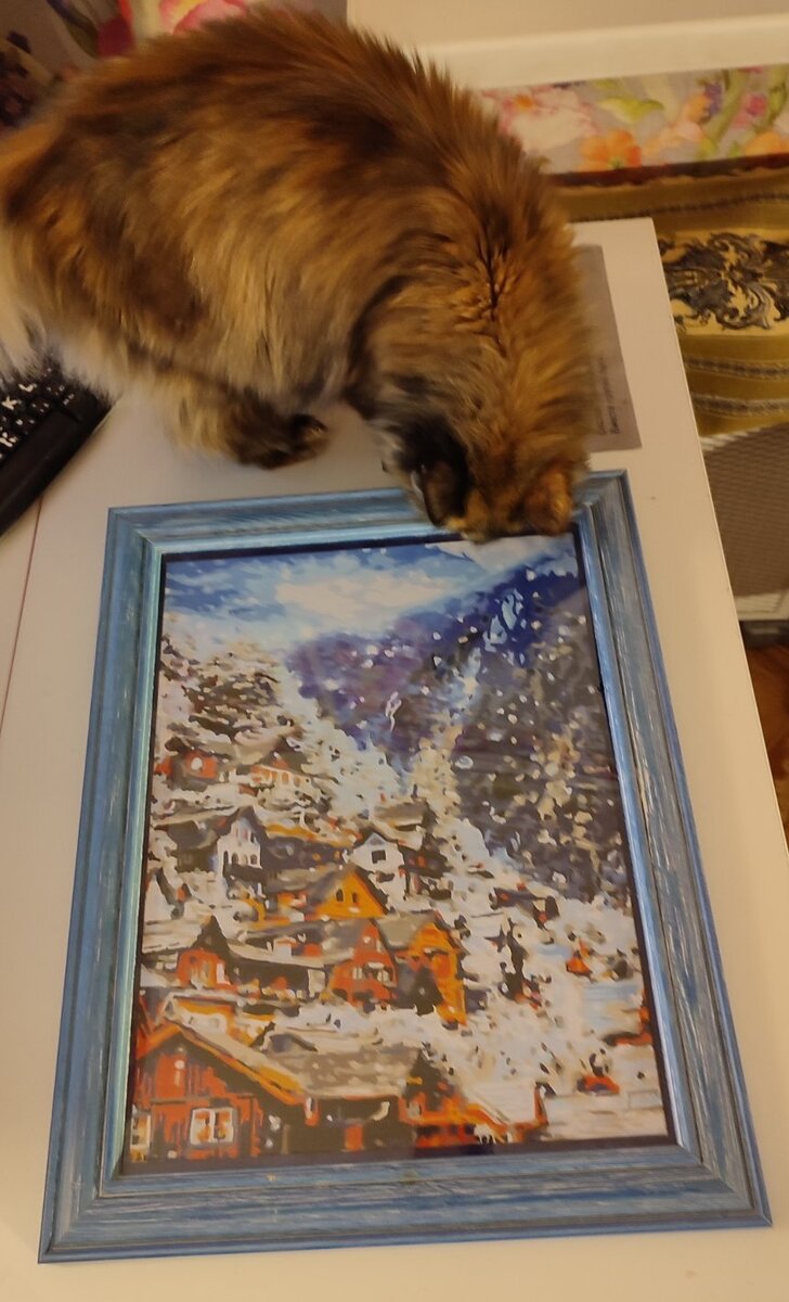 Акрил. Картина по номерам