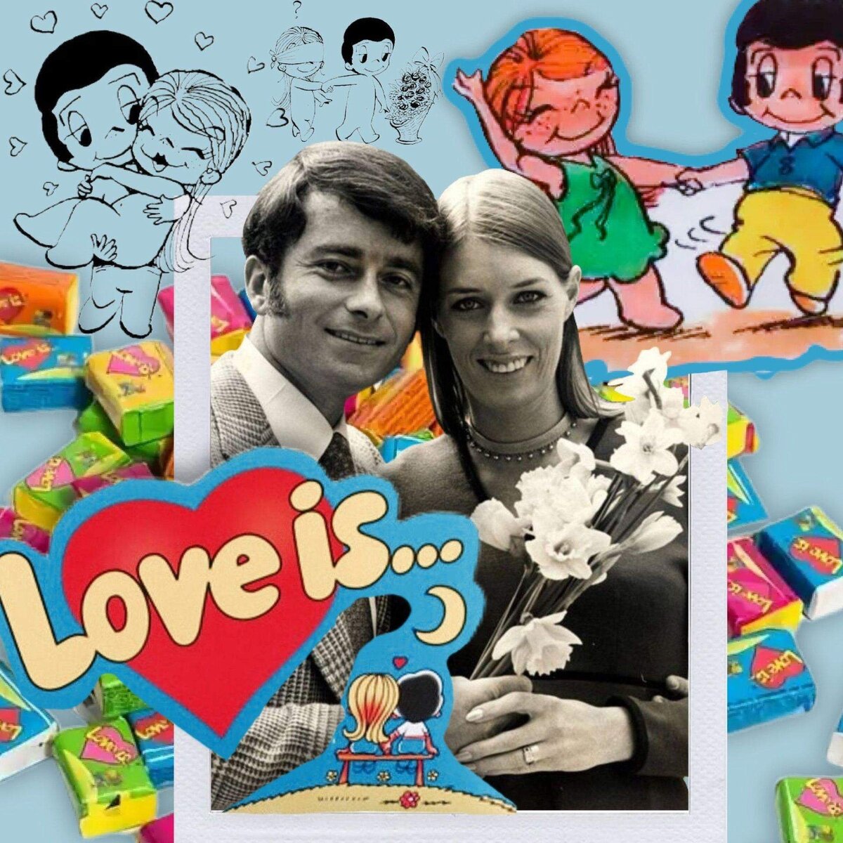 Ким Касали и ее супруг. Коллаж пользователя ART&MOTION системы Пульс Mail.ru