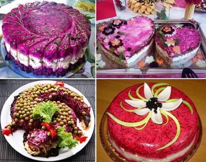 Украшение салата под шубой. Украсить селедку под шубой. Как красиво украсить под шубой. Украшение селедки под шубой. Как красиво украсить под шубой.