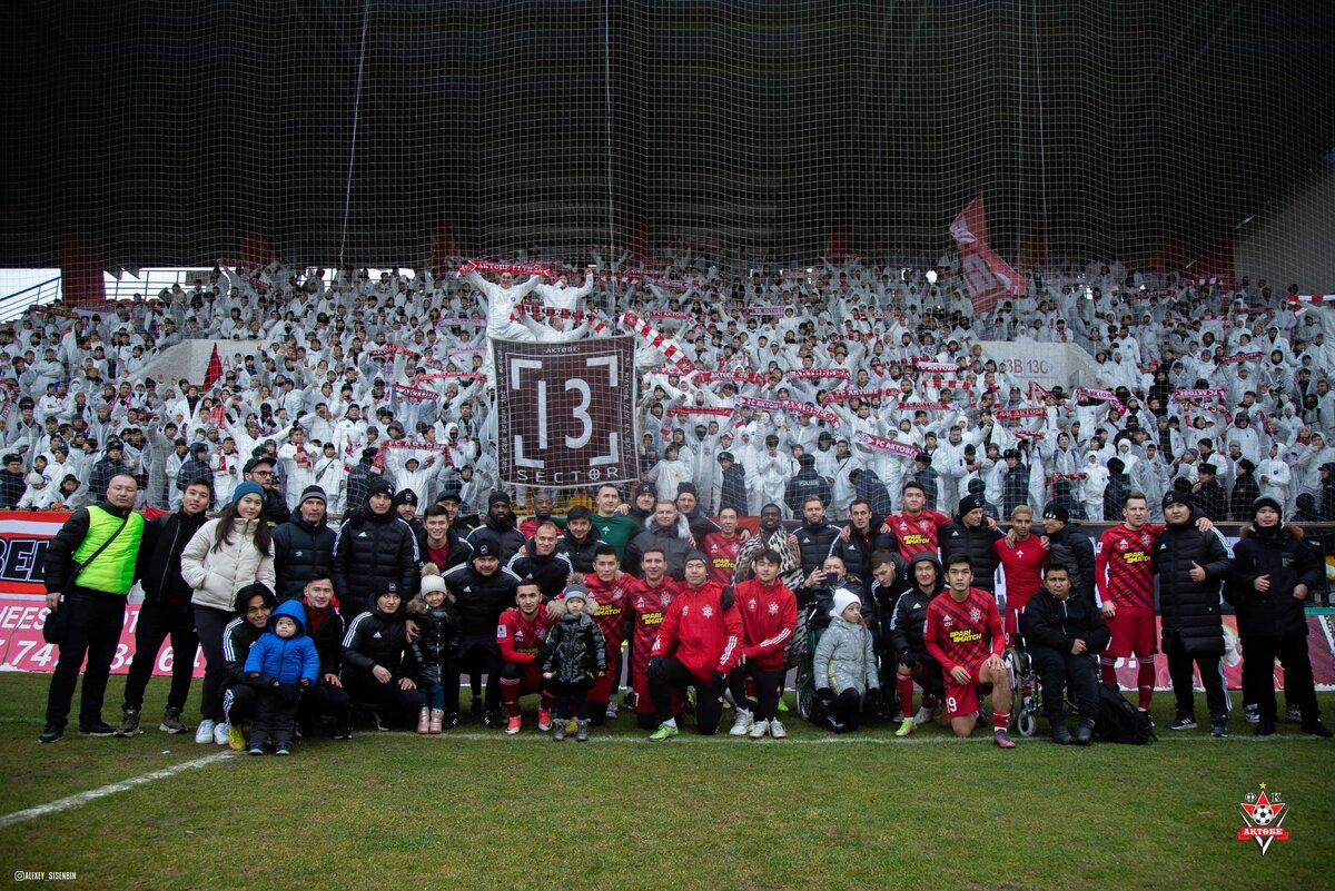 «Актобе» — самый посещаемый клуб Казахстана в 2022-м.