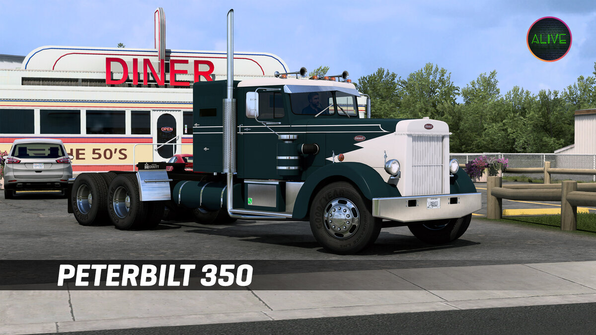 Peterbilt 350 - Обзор мода для #ATS 1.46 | TheAlive55 | Дзен