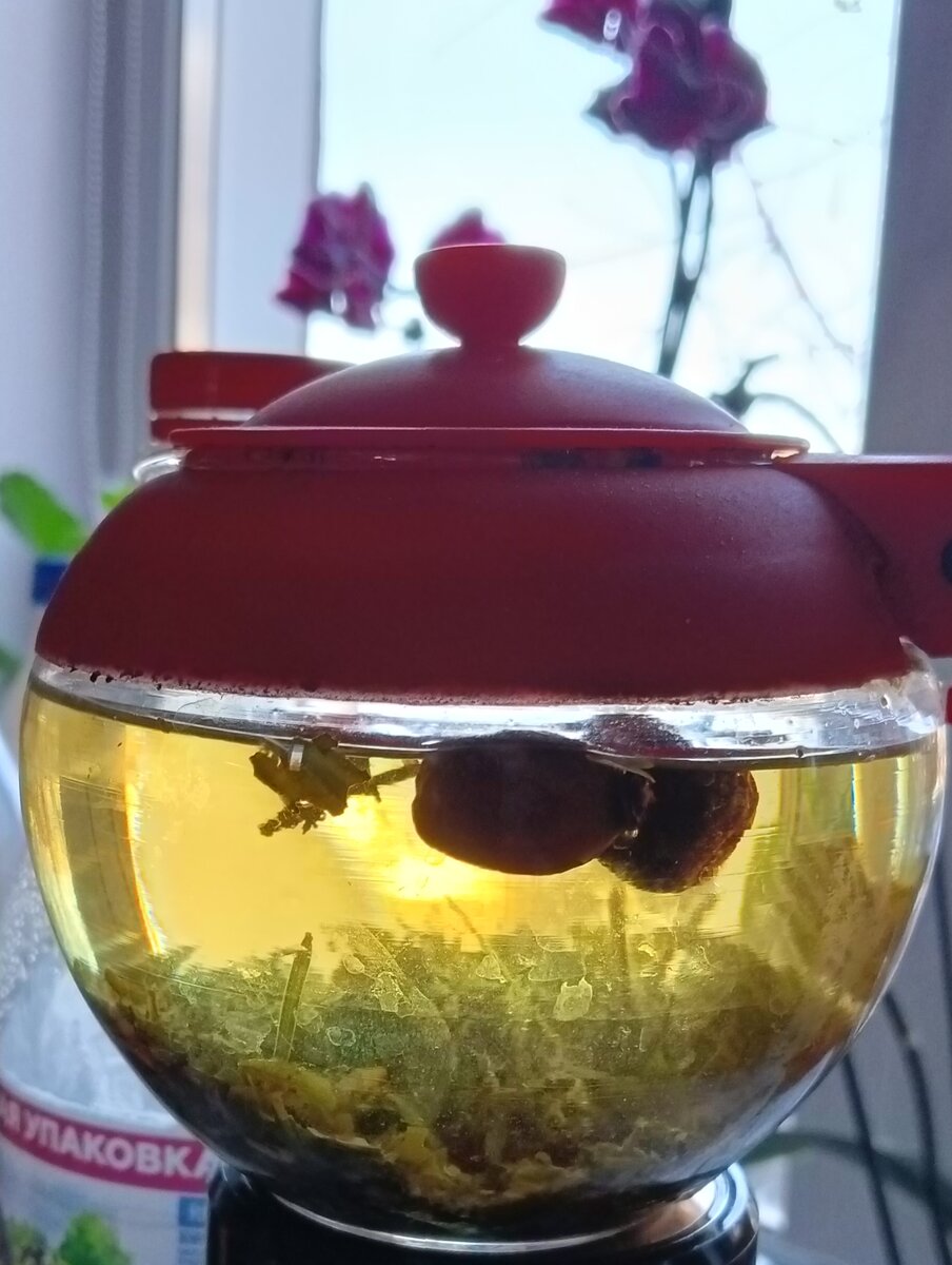 Заварила вкусного для иммунитета чая .