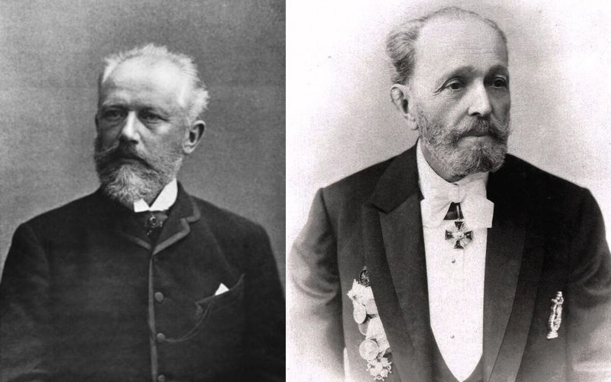 П. И. Чайковский и М. И. Петипа