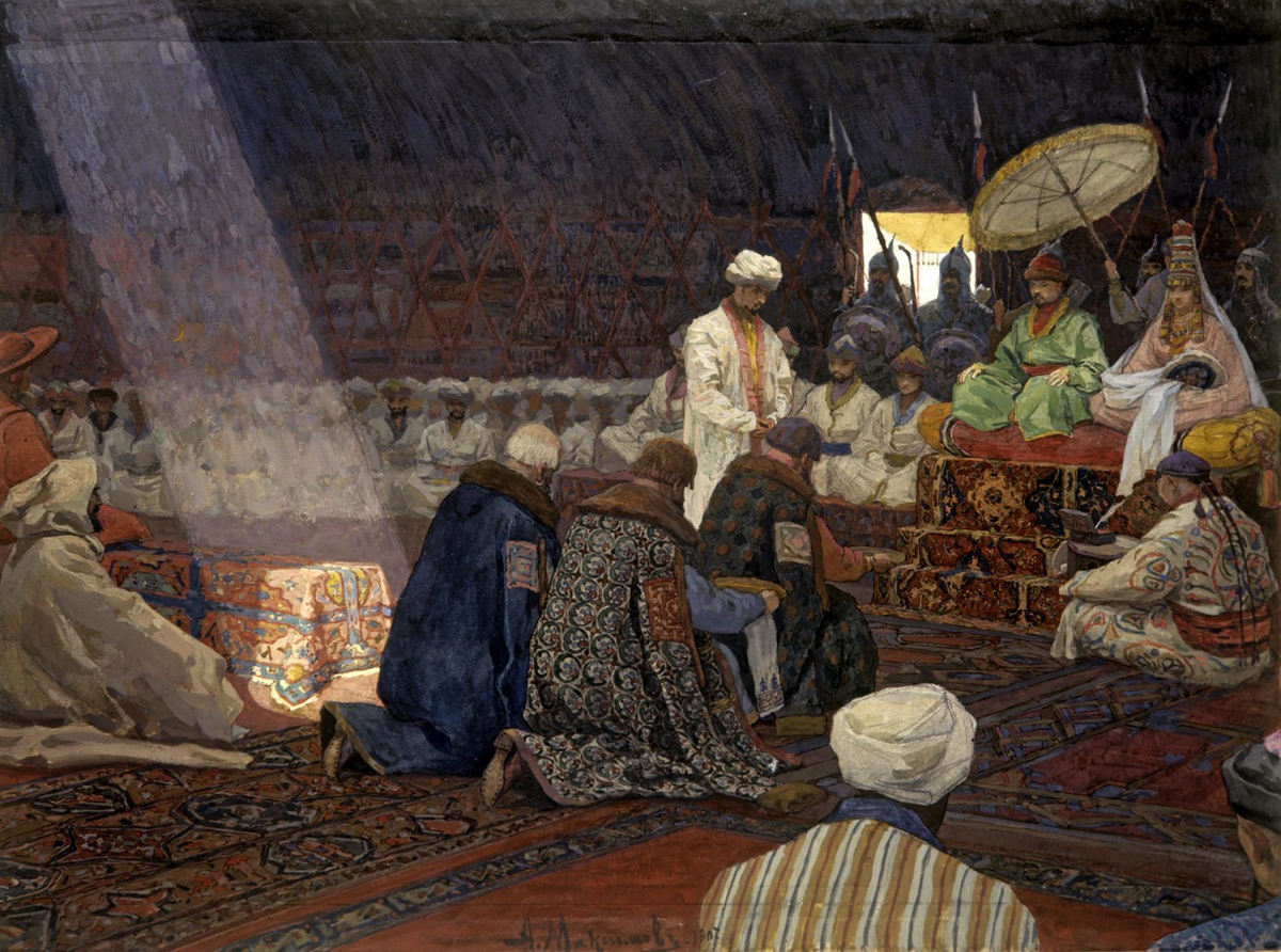 А.Ф. Максимов. В Золотой Орде. 1907