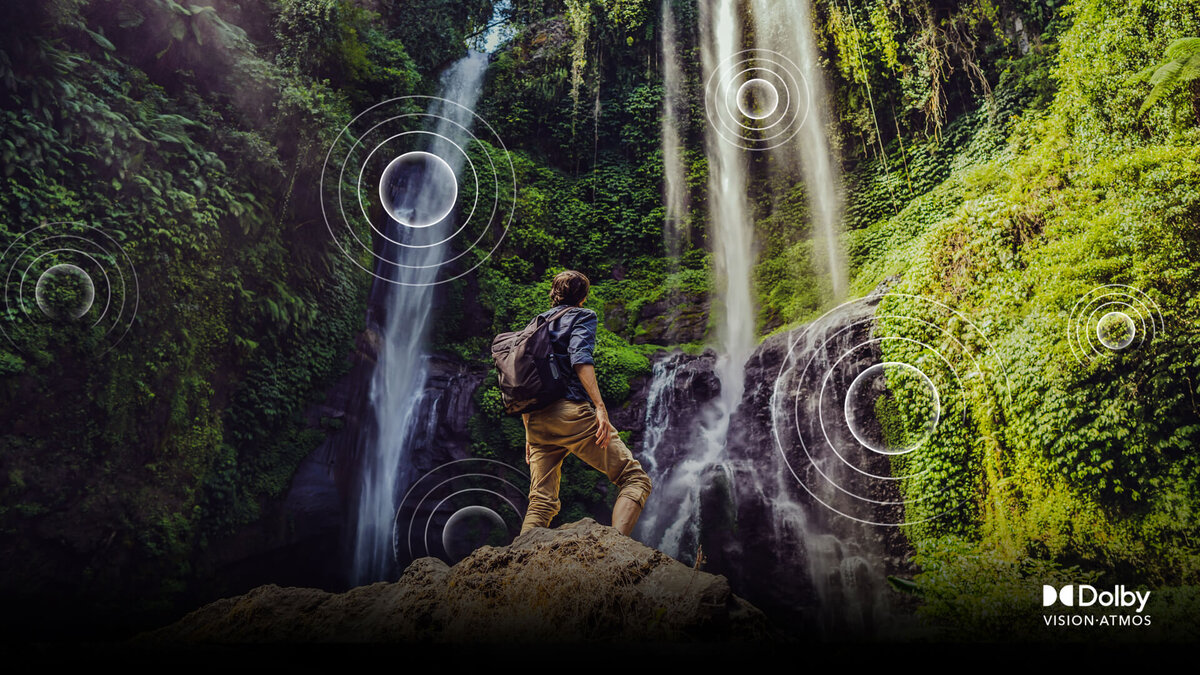 Технология Dolby позволяет гораздо глубже погрузиться в любимые фильмы и сериалы.
