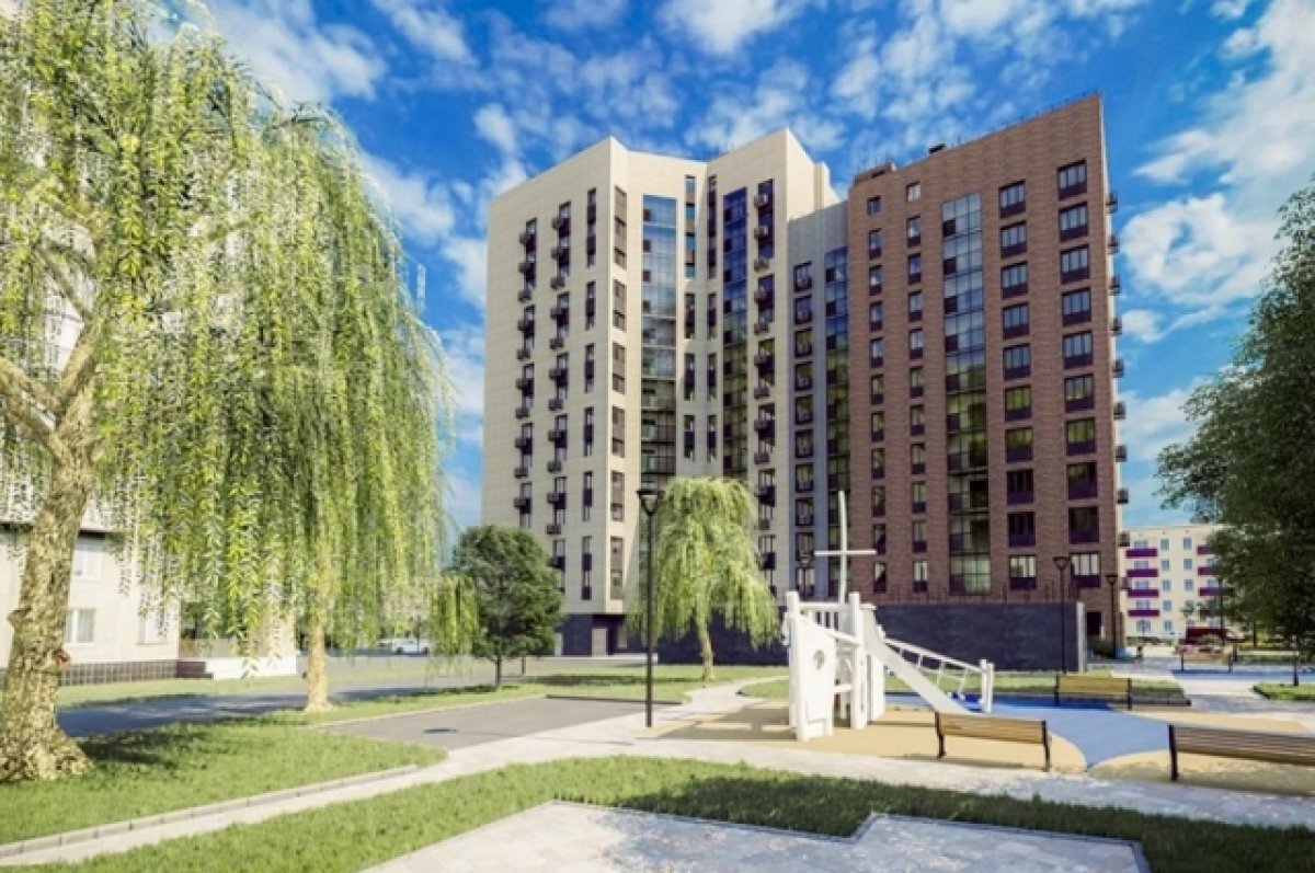    Новостройки для переселения.