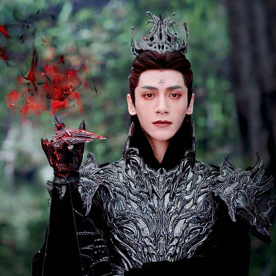 Один из самых красивых демонических образов. Ло Юнь Си в дораме "Светлый пепел луны"