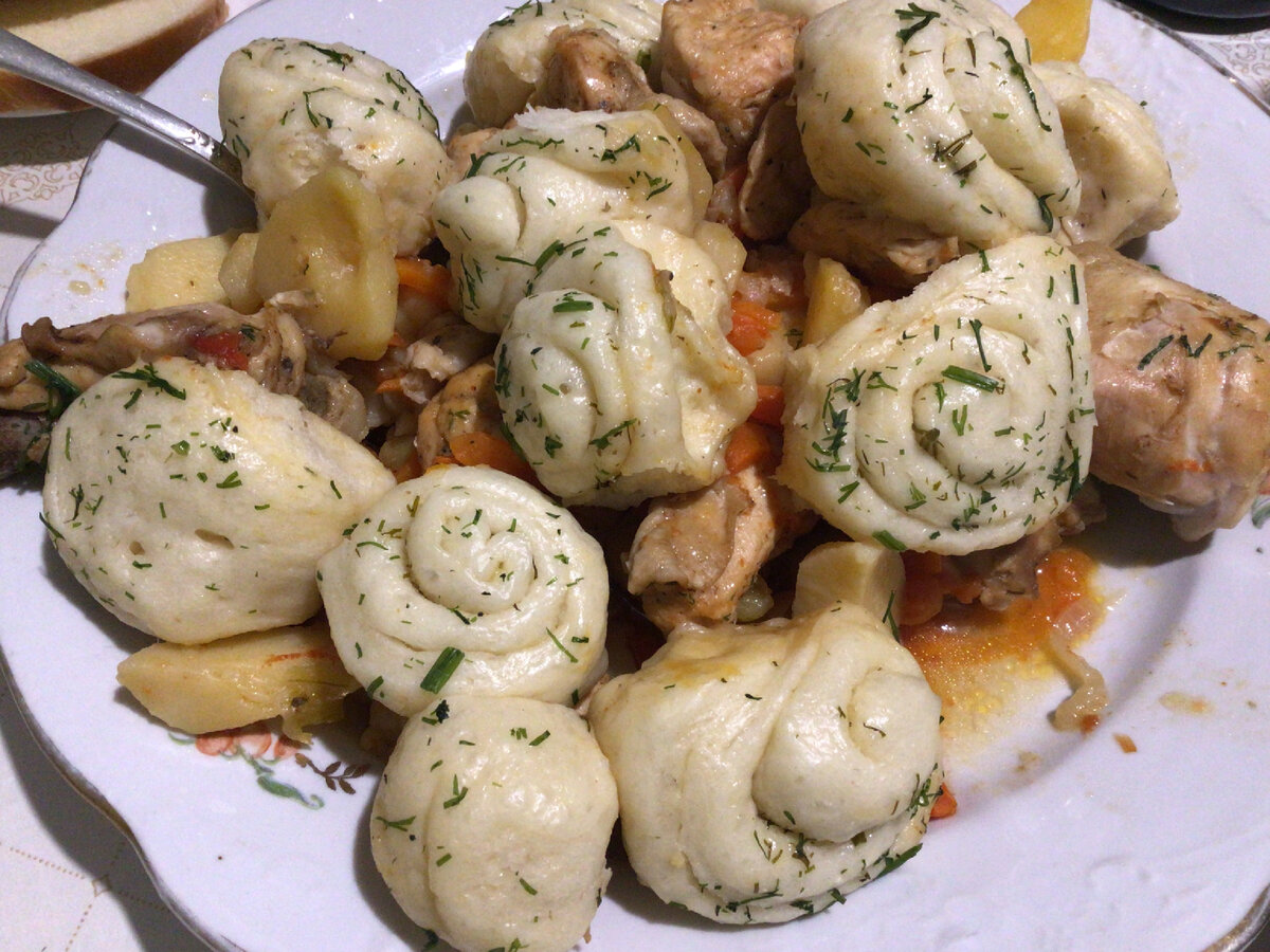 Нудли с мясом